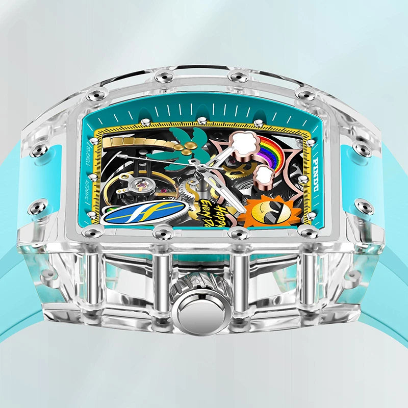 New PINDU Watch… Summer Beach Glowing, Waterproof Fashion