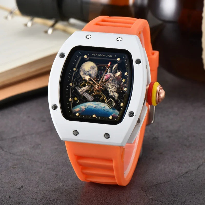 Luxury Fashion Band, Luminous Waterproof, Date, Sport, High Quality Steel Quartz Watch For Men…AAA Men’s Wristwatch