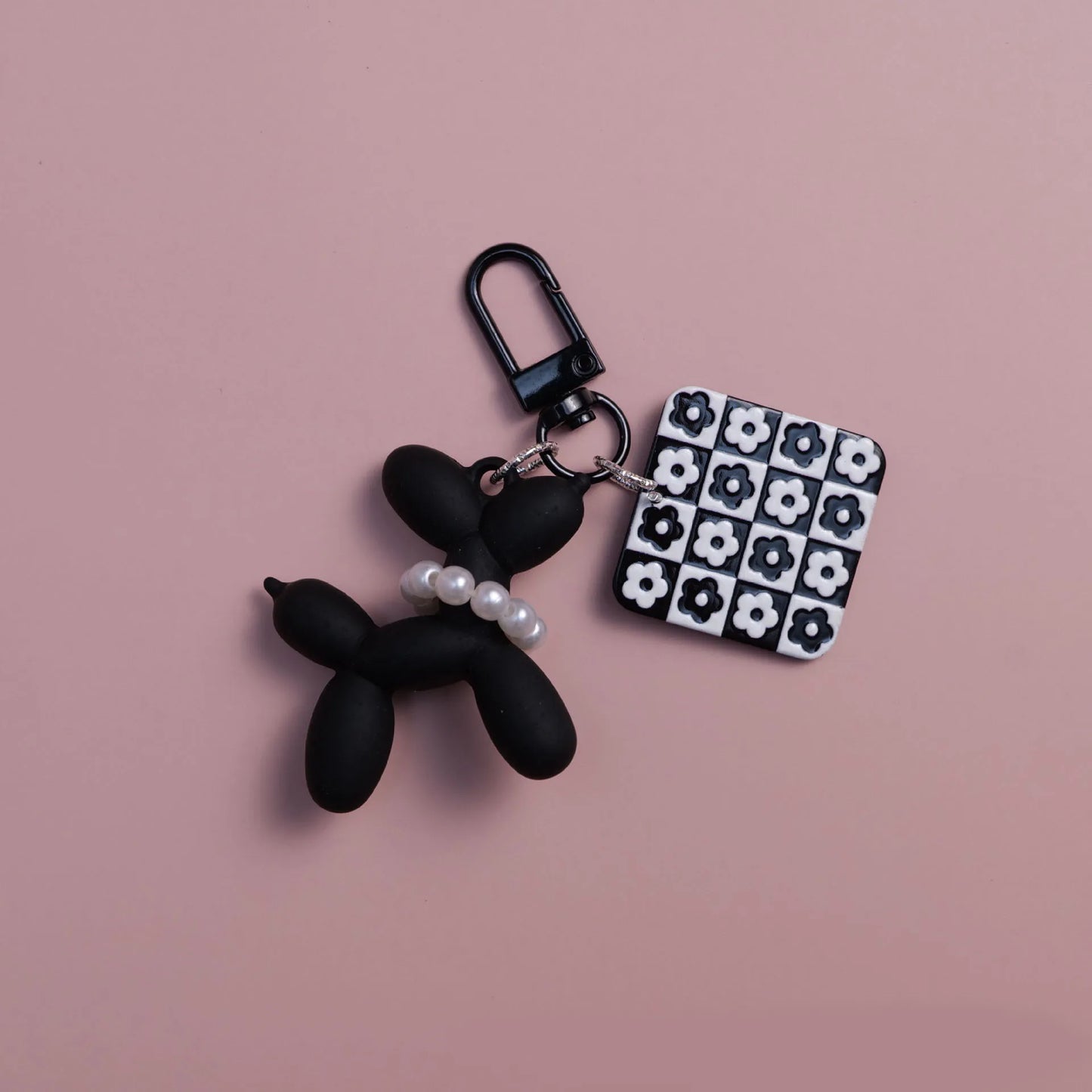 Cute, Acrylic Cartoon Balloon, Dog Keychains For Women