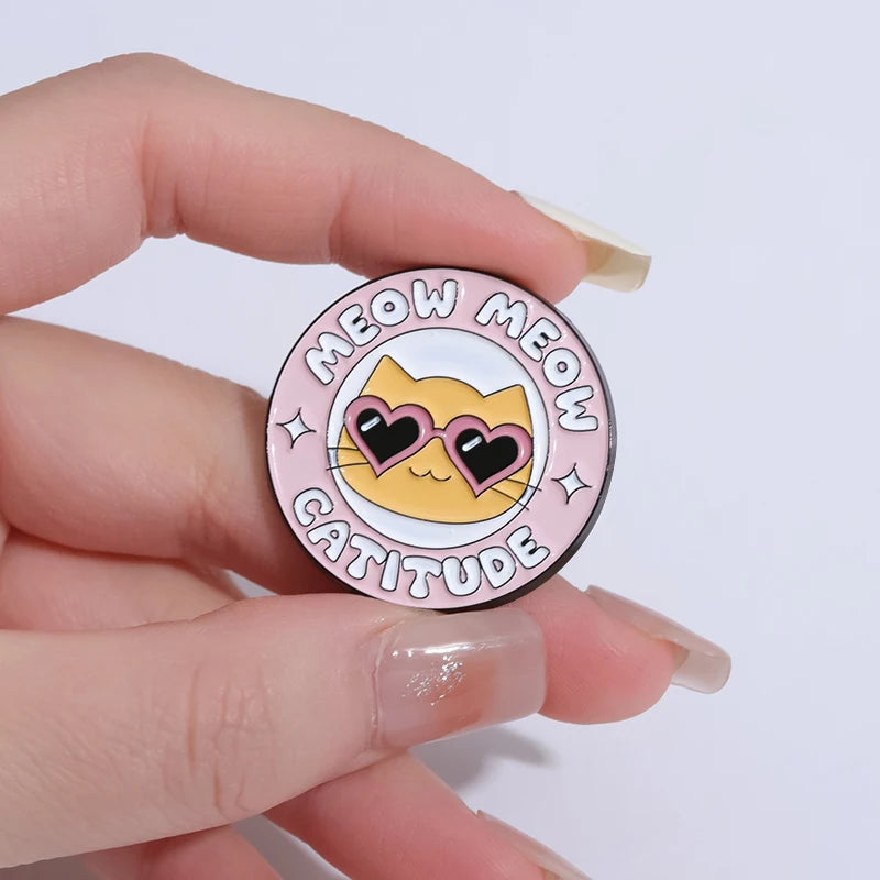 Certified Cat Lady Enamel Pins, Gifts For Cat Lovers