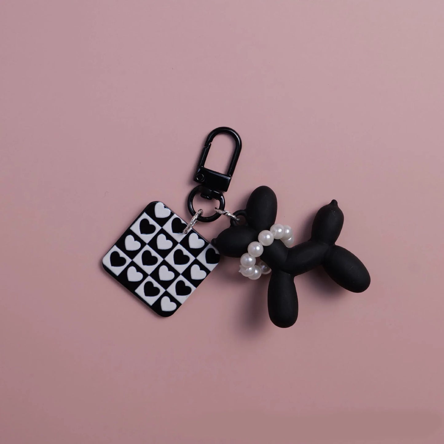 Cute, Acrylic Cartoon Balloon, Dog Keychains For Women