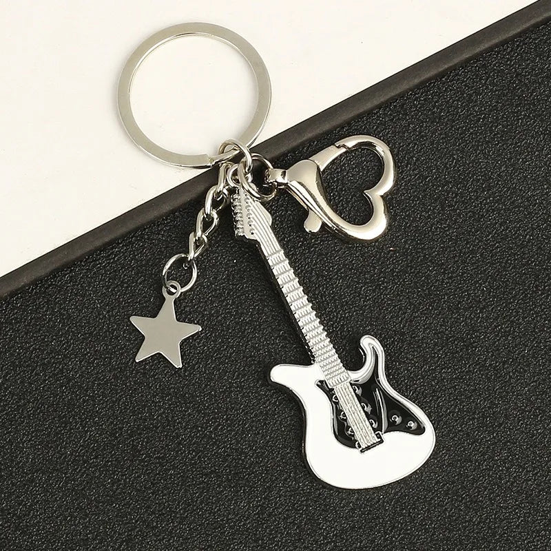 Creative, Personalized, Metal, G Clef Shaped Keychain…Jewelry Accessories For Music Lovers