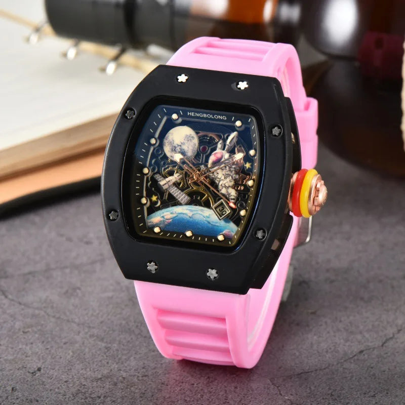 Luxury Fashion Band, Luminous Waterproof, Date, Sport, High Quality Steel Quartz Watch For Men…AAA Men’s Wristwatch