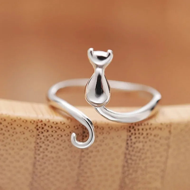 925 Sterling Silver Cat Ring ….Purrfect! Brought To You By, URMYLADY