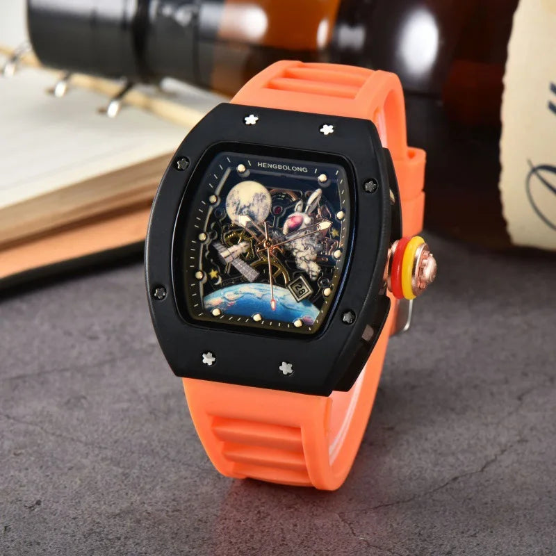 Luxury Fashion Band, Luminous Waterproof, Date, Sport, High Quality Steel Quartz Watch For Men…AAA Men’s Wristwatch