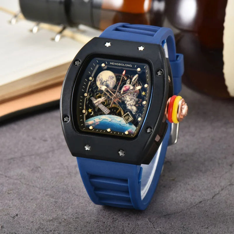 Luxury Fashion Band, Luminous Waterproof, Date, Sport, High Quality Steel Quartz Watch For Men…AAA Men’s Wristwatch