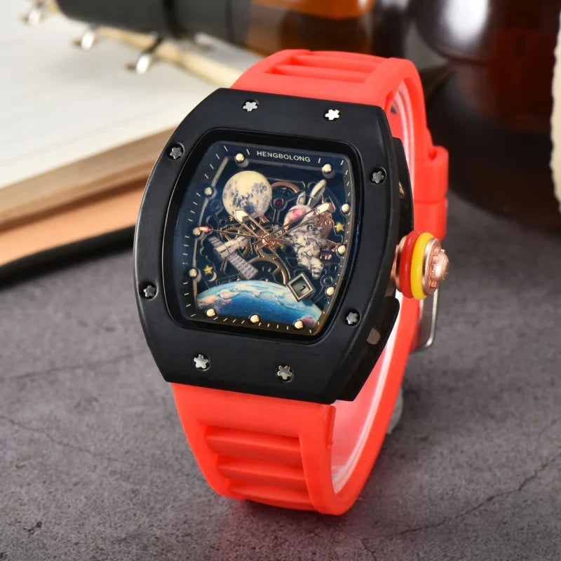 Luxury Fashion Band, Luminous Waterproof, Date, Sport, High Quality Steel Quartz Watch For Men…AAA Men’s Wristwatch