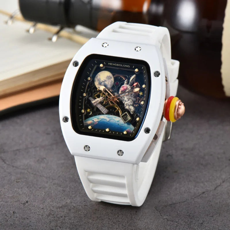 Luxury Fashion Band, Luminous Waterproof, Date, Sport, High Quality Steel Quartz Watch For Men…AAA Men’s Wristwatch