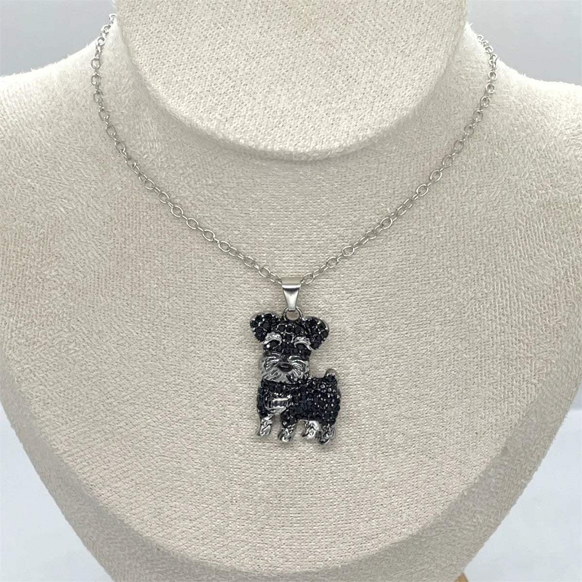 Exquisite, Cute, Schnauzer Dog Pendant Necklace for Women...Is Your Favorite Breed Here?