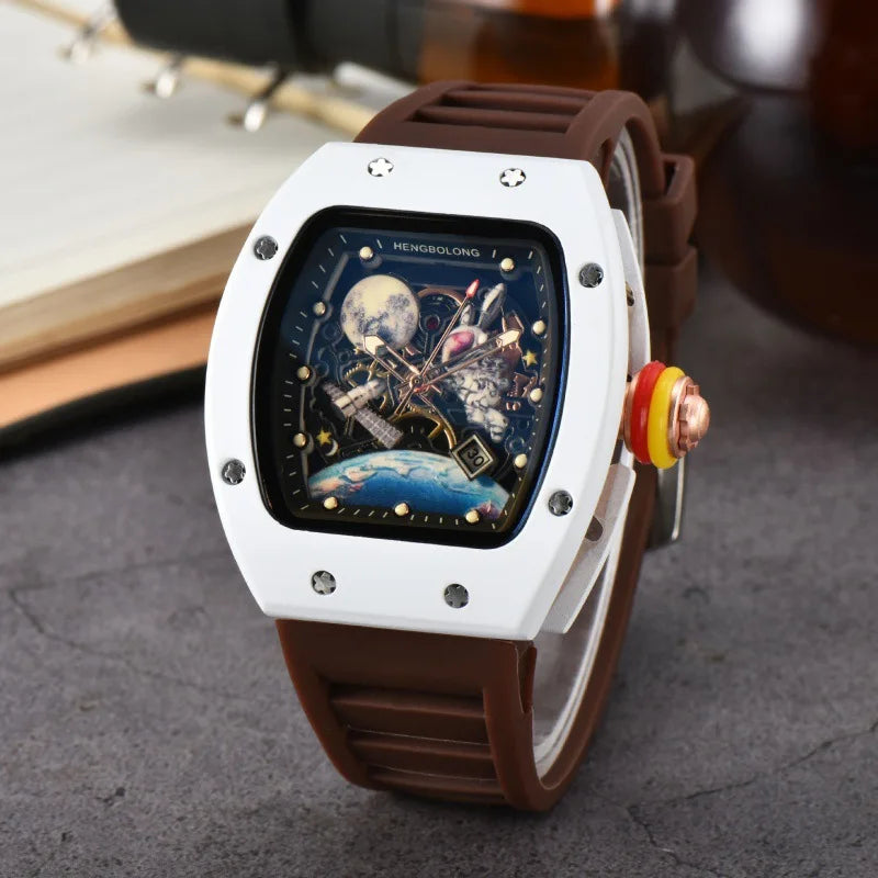 Luxury Fashion Band, Luminous Waterproof, Date, Sport, High Quality Steel Quartz Watch For Men…AAA Men’s Wristwatch