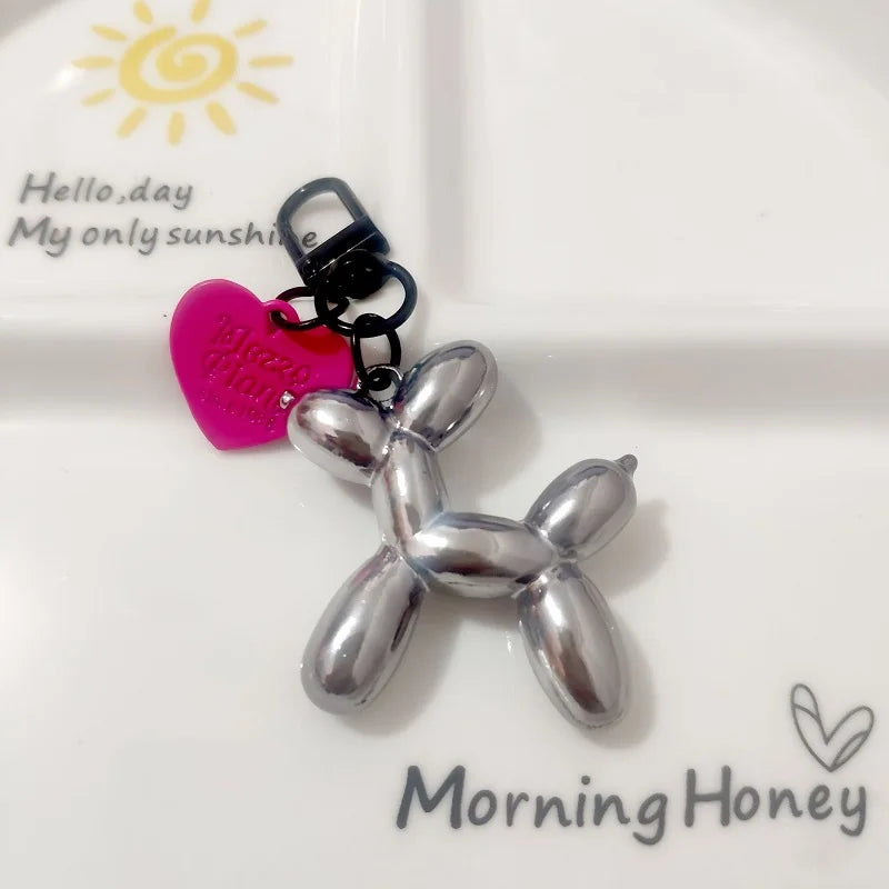 Cartoon Balloon Dog Key Ring Makes Nice Gifts For Your Dog Lover Friends.