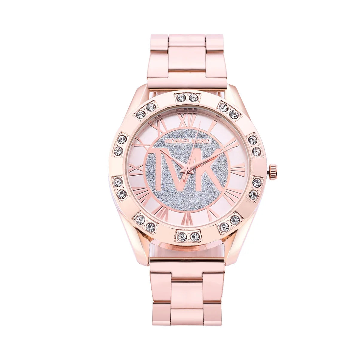 Fashion, Luxury, Men's, Imitation Diamond Bracelet, Water Resistant, Roman Digital Watch…Buy It For Yourself Or For A Friend