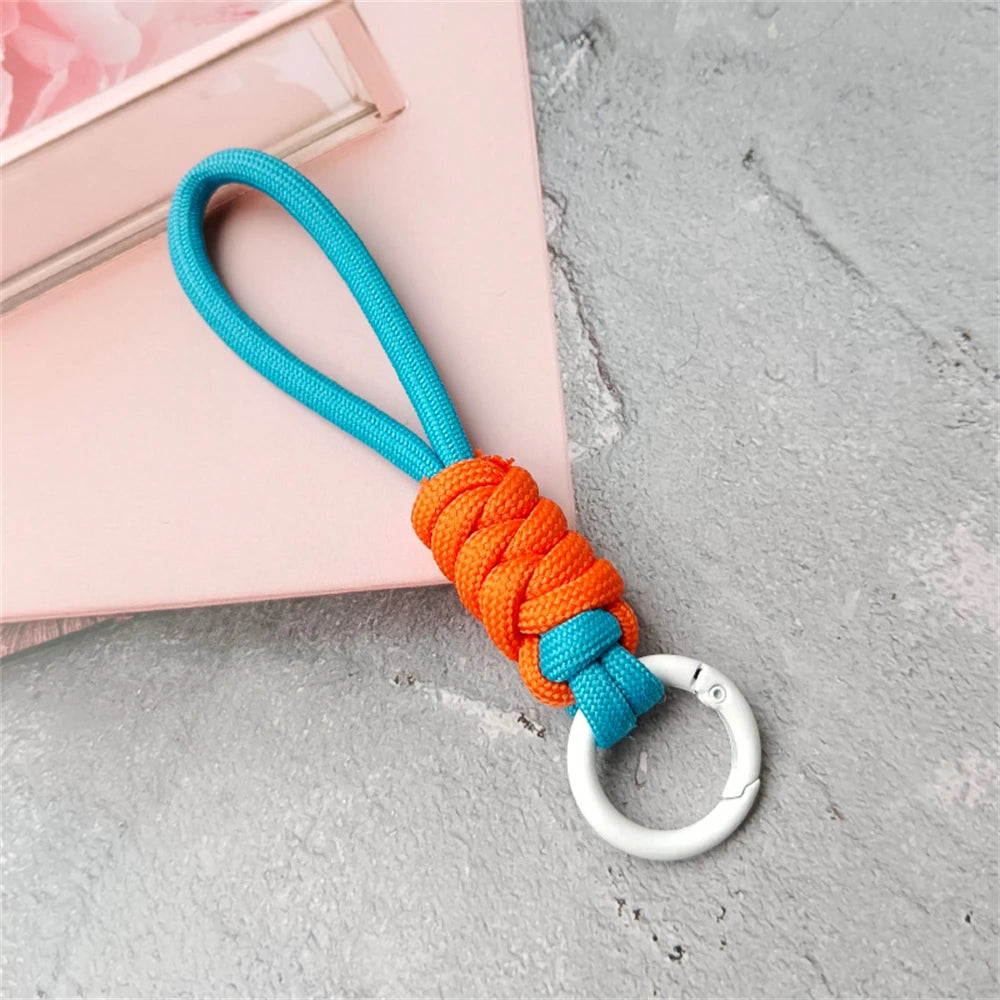 Woven Rope, Ball Military Parachute Keychain, For Women, By Lanyard