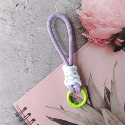 Woven Rope, Ball Military Parachute Keychain, For Women, By Lanyard