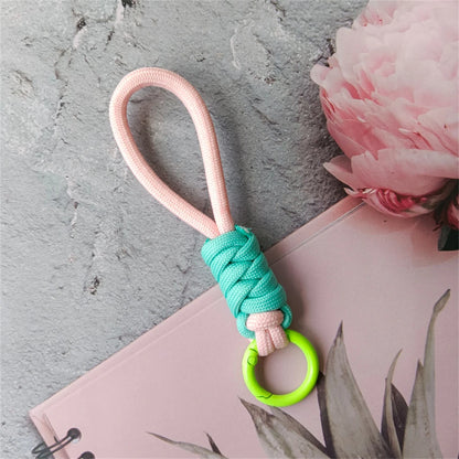 Woven Rope, Ball Military Parachute Keychain, For Women, By Lanyard