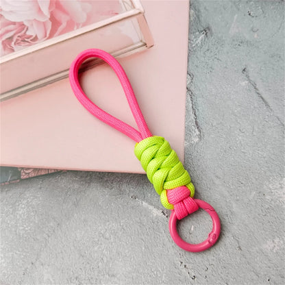 Woven Rope, Ball Military Parachute Keychain, For Women, By Lanyard