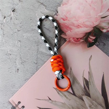 Woven Rope, Ball Military Parachute Keychain, For Women, By Lanyard