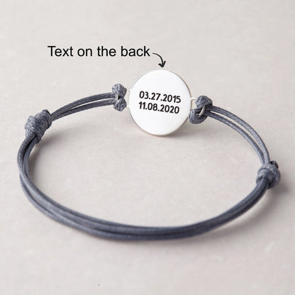 Adjustable, Leather, Custom Pet Lover Photo Bracelet