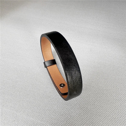 Custom, Leather Bracelet For Dad, Fathers, Husbands, etc.