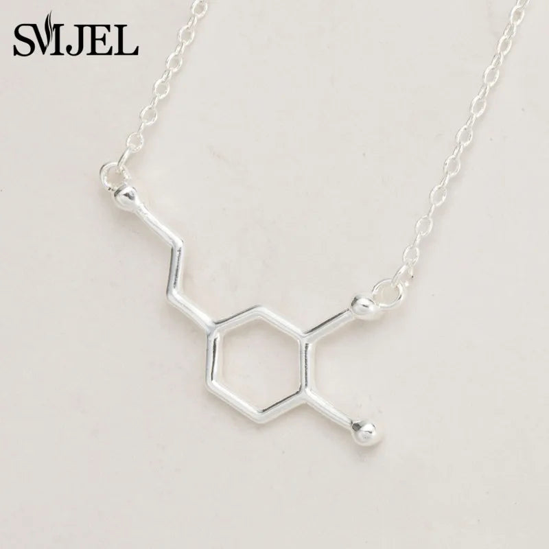 Chemical Formula Necklaces…Excellent Graduation Gifts for Science Nerds By, SMJEL
