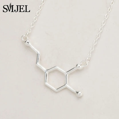 Chemical Formula Necklaces…Excellent Graduation Gifts for Science Nerds By, SMJEL