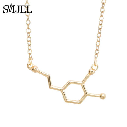 Chemical Formula Necklaces…Excellent Graduation Gifts for Science Nerds By, SMJEL