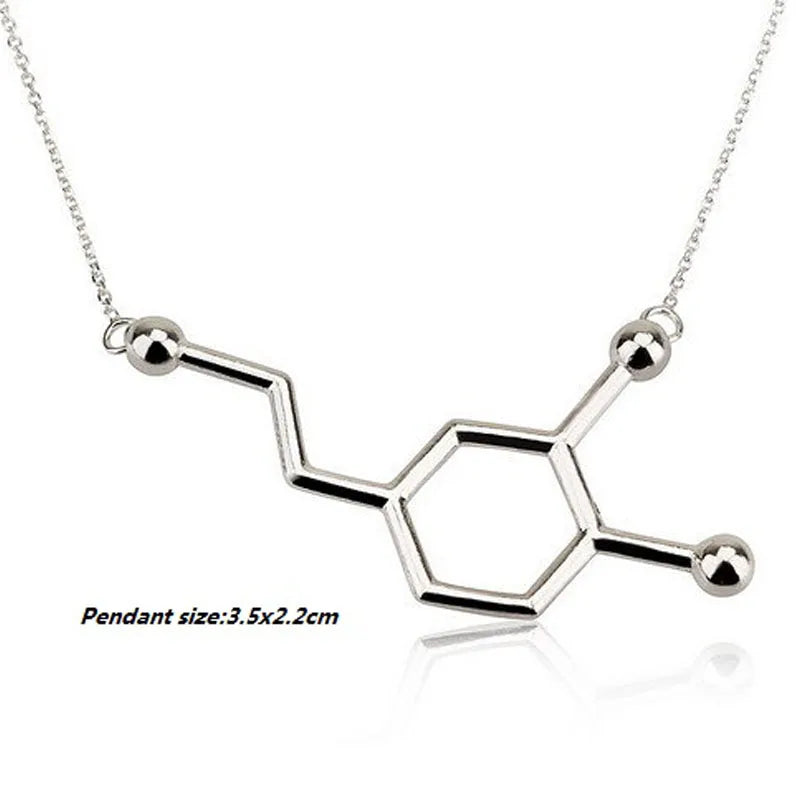 Chemical Formula Necklaces…Excellent Graduation Gifts for Science Nerds By, SMJEL