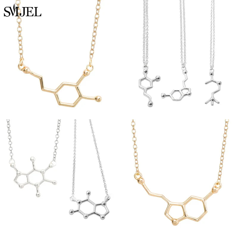 Chemical Formula Necklaces…Excellent Graduation Gifts for Science Nerds By, SMJEL