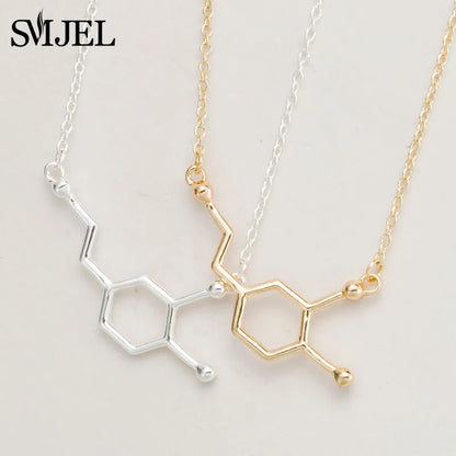 Chemical Formula Necklaces…Excellent Graduation Gifts for Science Nerds By, SMJEL
