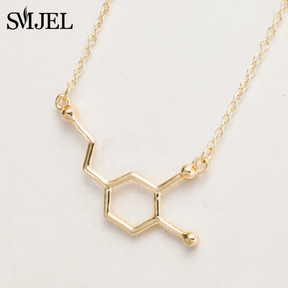 Chemical Formula Necklaces…Excellent Graduation Gifts for Science Nerds By, SMJEL