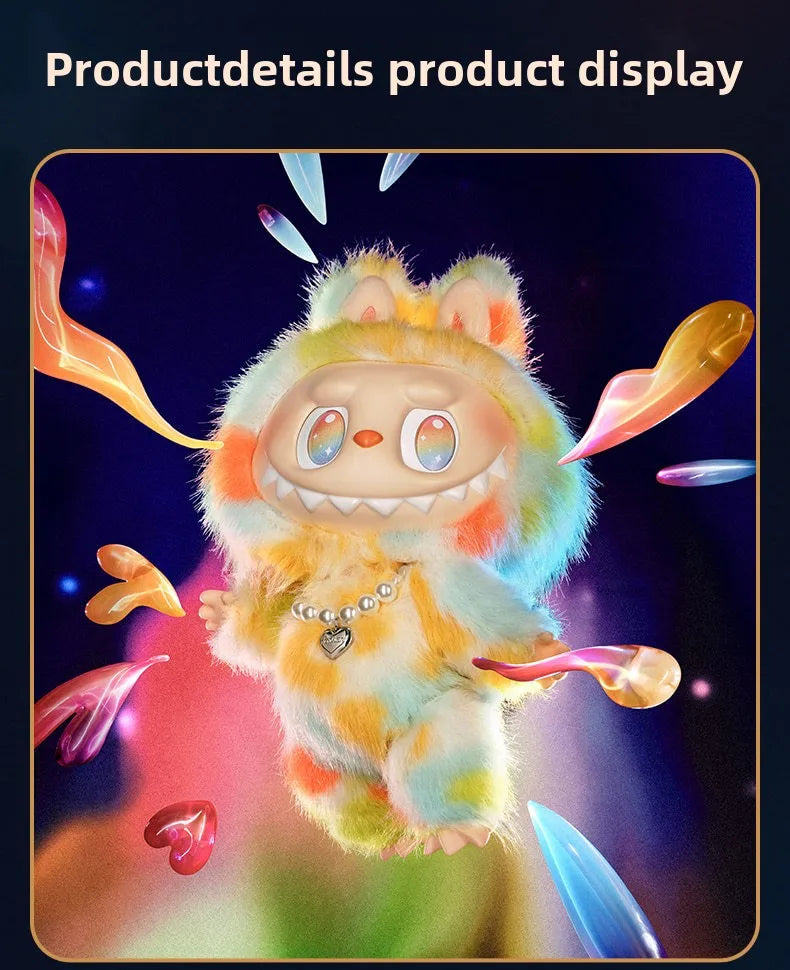 Authentic, Pop Mart Labubu THE MONSTERS High-energy Vinyl Plush Toy The Perfect Big Kid Gift