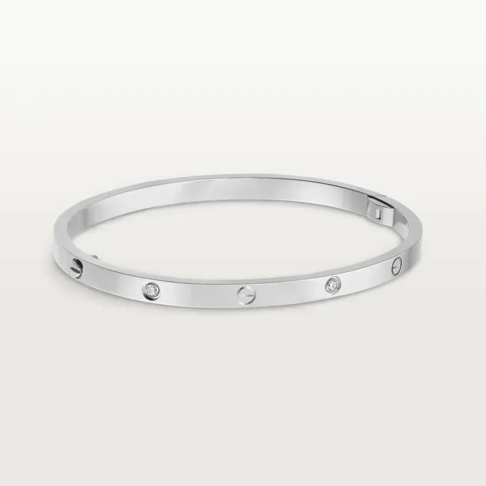 925 sterling silver, classic Love series, light luxury women's elegant Bangles
