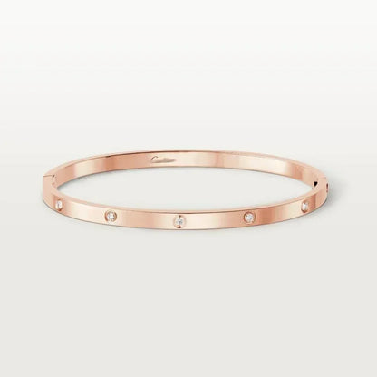 925 sterling silver, classic Love series, light luxury women's elegant Bangles