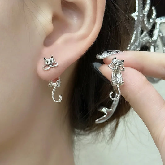 New Fashion Handmade Cartoon 3D Clay Animal Earrings