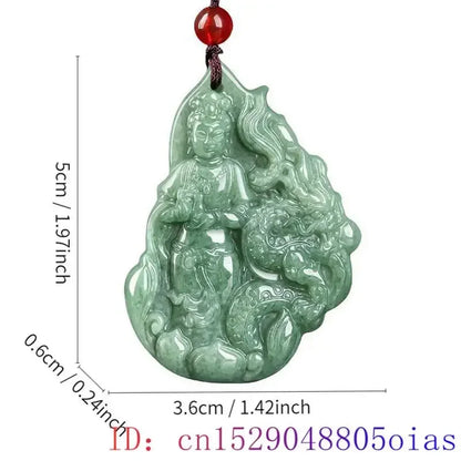 Green Burmese, Jade Amulet   Necklace… Fine Jewelry Carved Gemstone, By MC