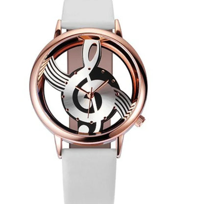 G-Clef Musical Watch Keeping Time!