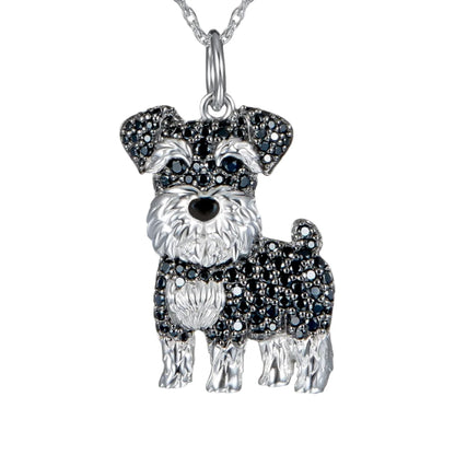 Exquisite, Cute, Schnauzer Dog Pendant Necklace for Women...Is Your Favorite Breed Here?