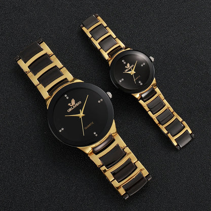 Beautiful, Stainless Steel Band Man & Woman's Analog Quartz Watches... Available In Singles Too!