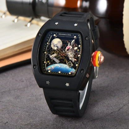 Luxury Fashion Band, Luminous Waterproof, Date, Sport, High Quality Steel Quartz Watch For Men…AAA Men’s Wristwatch