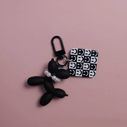 Cute,  Acrylic Cartoon Balloon,  Dog Keychains For Women