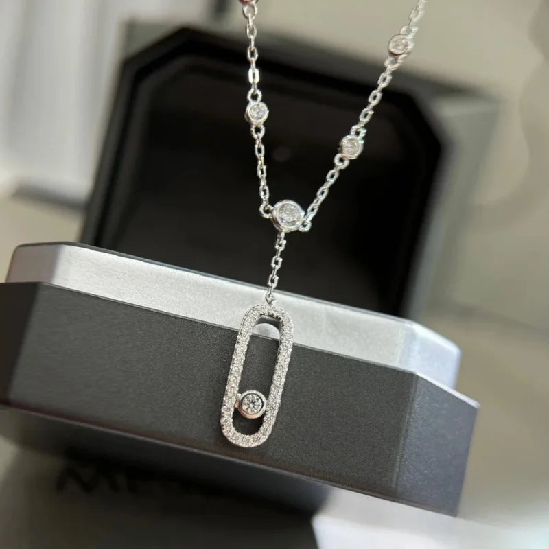 .925 silver, single diamond ankle bracelet; Fashion classic jewelry;  European and American style sexy jewelry gift