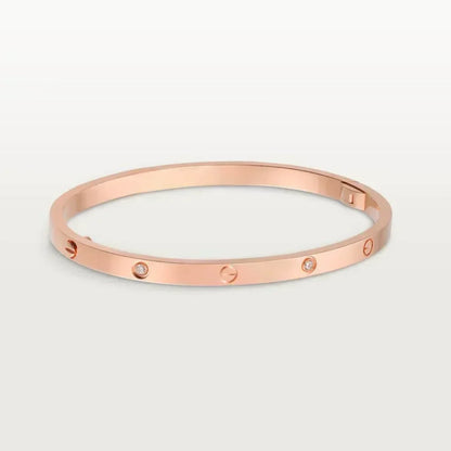 925 sterling silver, classic Love series, light luxury women's elegant Bangles