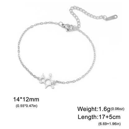 Chemical Molecule Charm Bracelet , by Skyrim