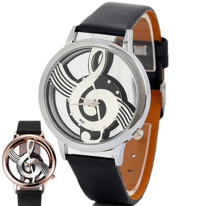 G-Clef Musical Watch Keeping Time!