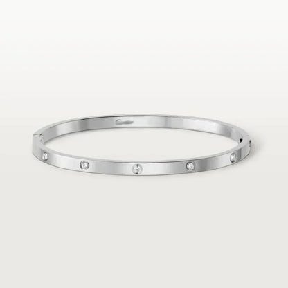 925 sterling silver, classic Love series, light luxury women's elegant Bangles