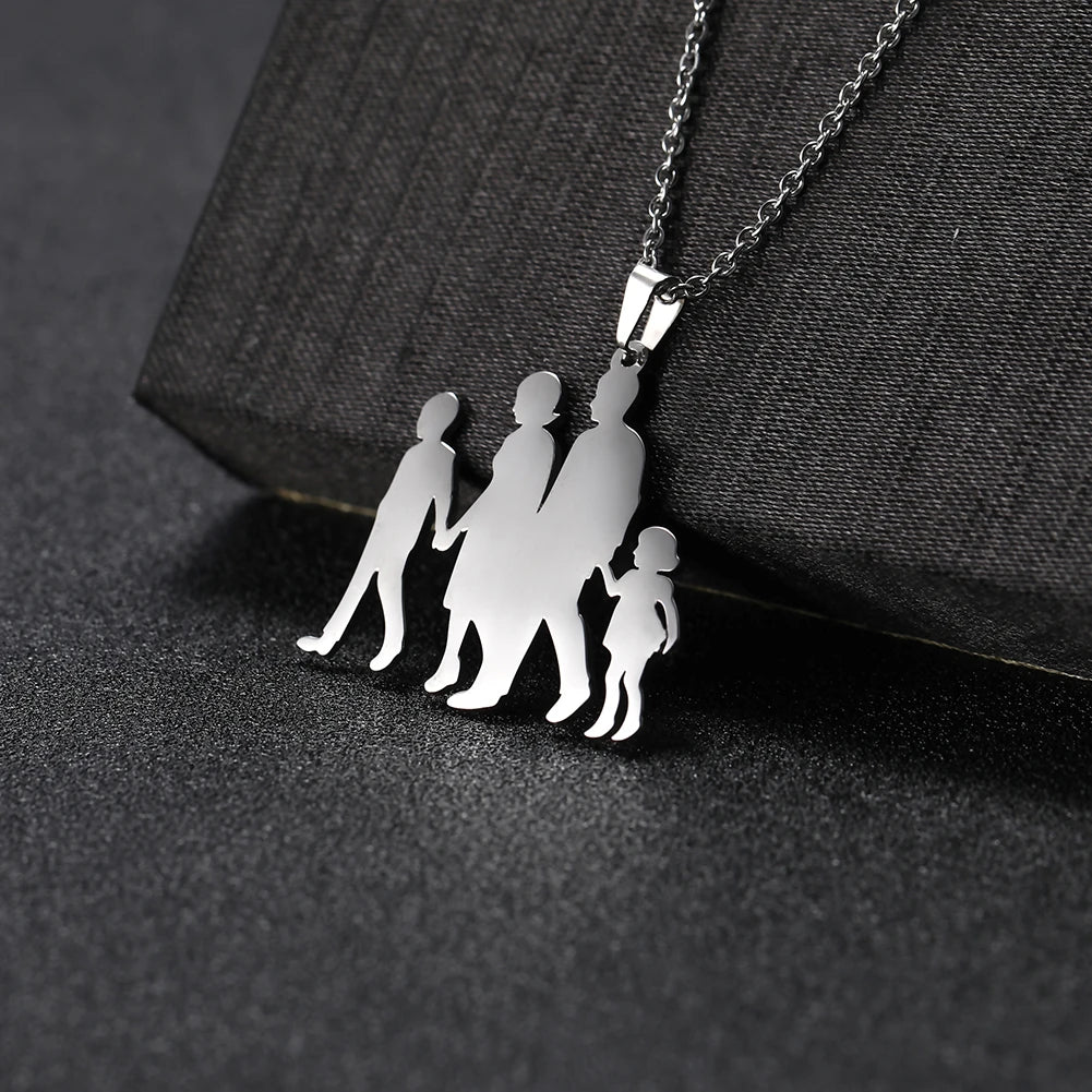 Mother's Day, Baby Child, Stainless Steel Pendant  Gift, From FISHHOOK