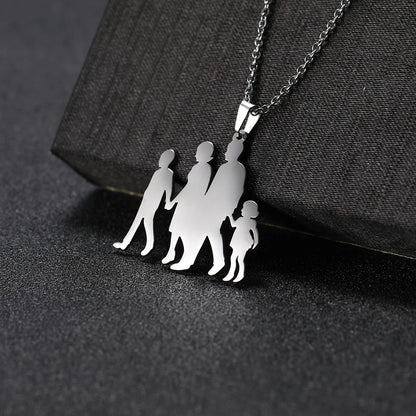 Mother's Day, Baby Child, Stainless Steel Pendant  Gift, From FISHHOOK