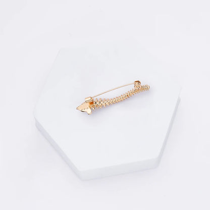 Spine Brooch Pin, Gifts For Orthopedic/Chiropractic Professionals Or Students, By HANRESHE
