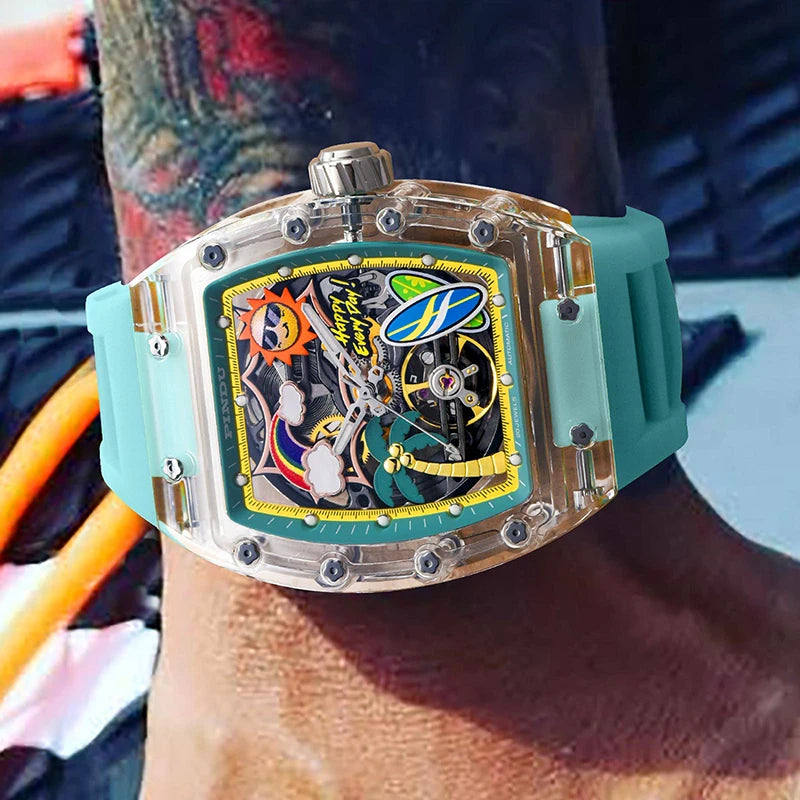 New PINDU Watch… Summer Beach Glowing, Waterproof Fashion