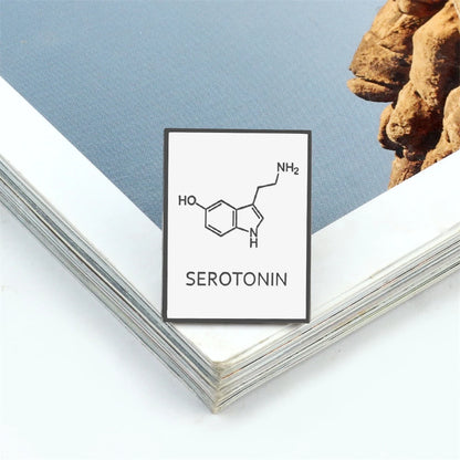 Molecular Chemical Formula Enamel Pin, By Reliatonny, Great Gift For Chemistry Students